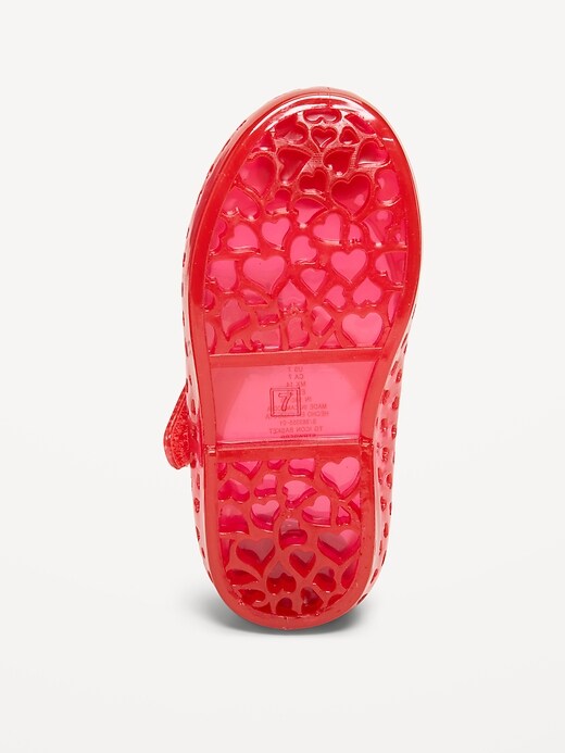 Image number 3 showing, Jelly Mary-Jane Flats for Toddler Girls