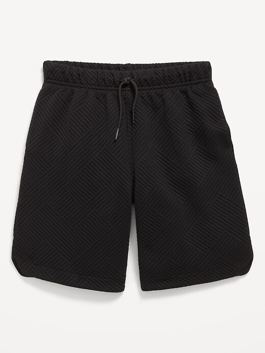 Image number 1 showing, Dynamic Fleece Textured Basketball Shorts for Boys