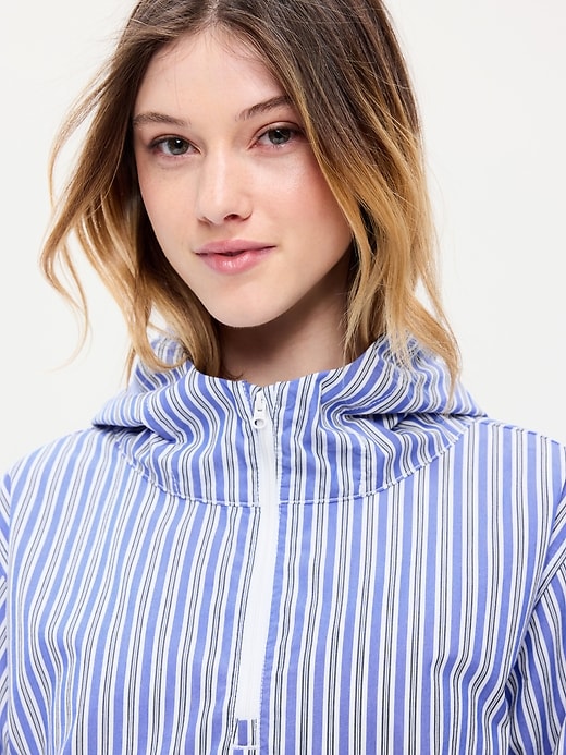 L'image numéro 4 présente Anorak à capuchon