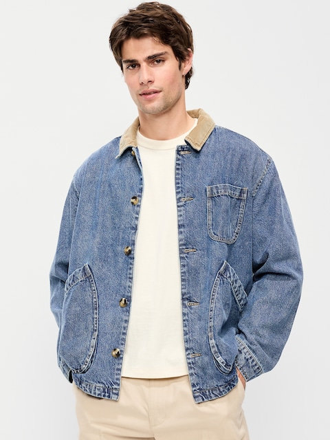 Loose Jean Workwear Jacket