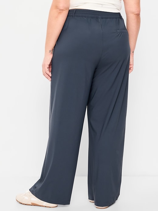 Image number 6 showing, High-Waisted SleekTech Trouser Pants