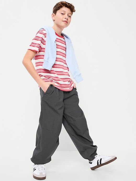 Image number 3 showing, Baggy Parachute Jogger Pants for Boys