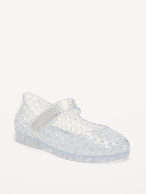 Jelly Mary-Jane Flats for Toddler Girls