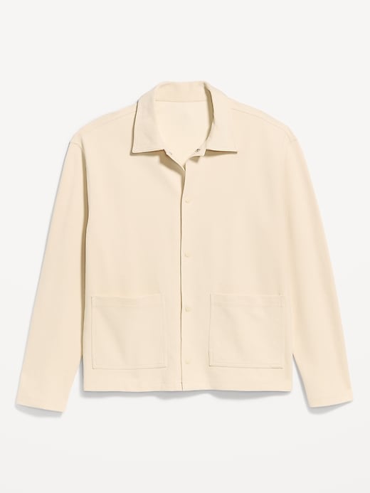 Image number 4 showing, Cropped Loose Utility Shacket