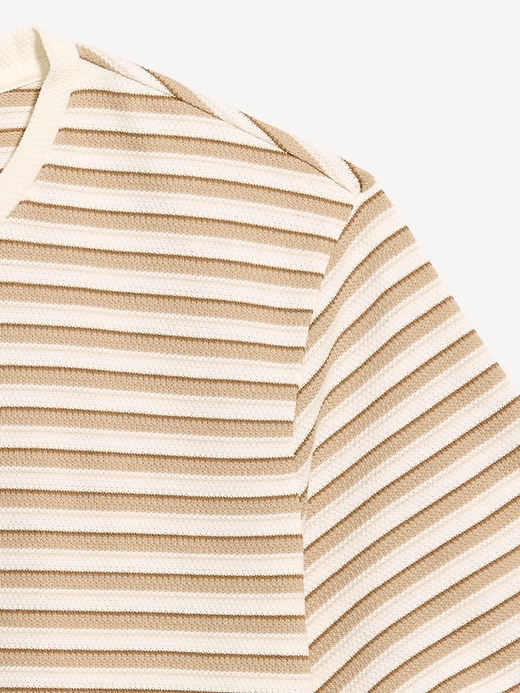 Image number 5 showing, Textured-Knit Striped T-Shirt
