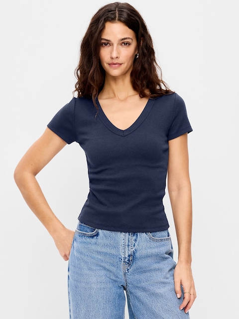 Snug V-Neck T-Shirt
