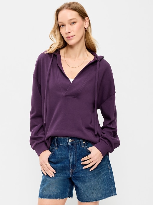 Image number 1 showing, Oversized Tunic Beach Hoodie