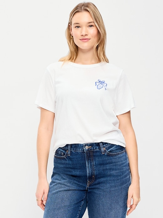 Image number 6 showing, EveryWear Crew-Neck Graphic T-Shirt