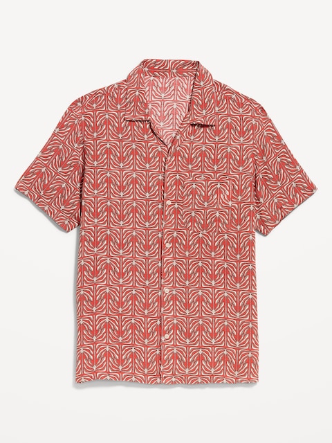 Short-Sleeve Camp Shirt