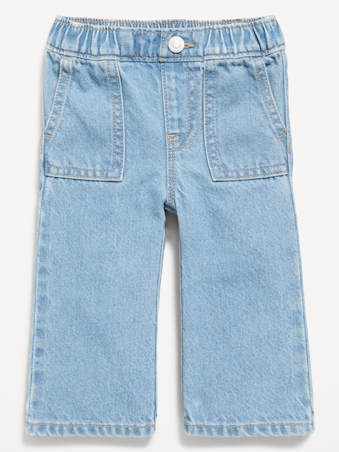 Pull-On Baggy Utility Jeans for Baby