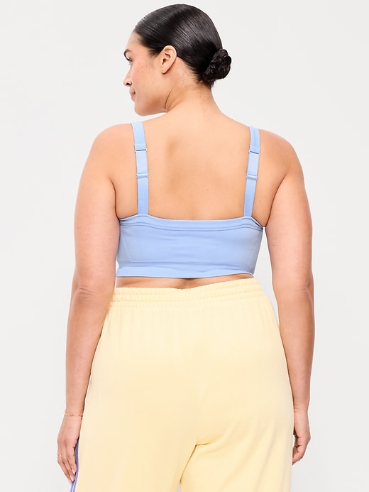 Image number 7 showing, Light Support Fluid Seamless Ribbed Sports Bra