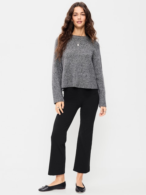 High-Waisted Fashion Flare Leggings