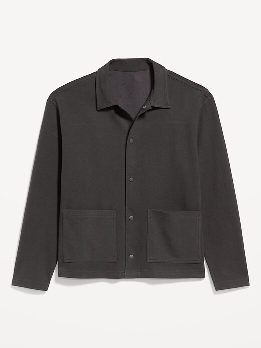 Image number 4 showing, Cropped Loose Utility Shacket