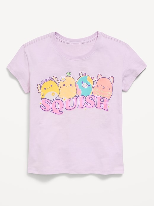 L'image numéro 1 présente T-shirt à imprimé Squishmallows pour fille