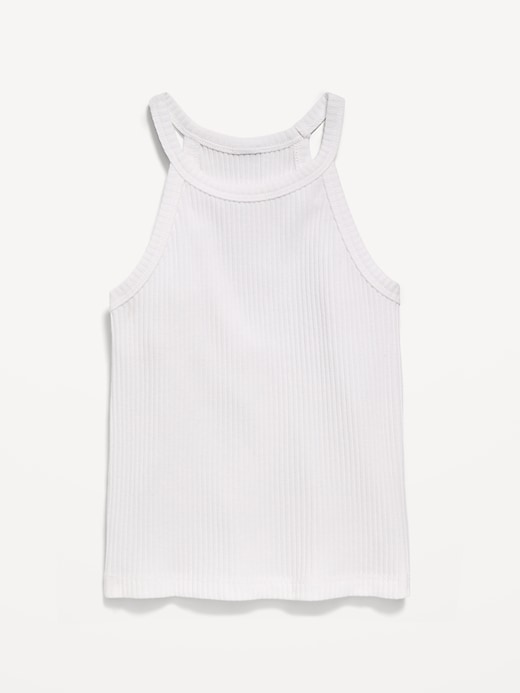 L'image numéro 1 présente Camisole bain de soleil ajustée côtelée pour toute-petite fille