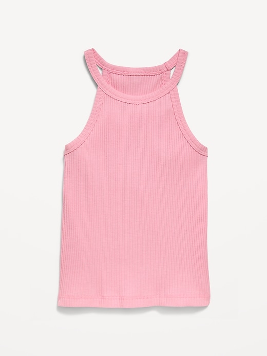 L'image numéro 1 présente Camisole bain de soleil ajustée côtelée pour toute-petite fille