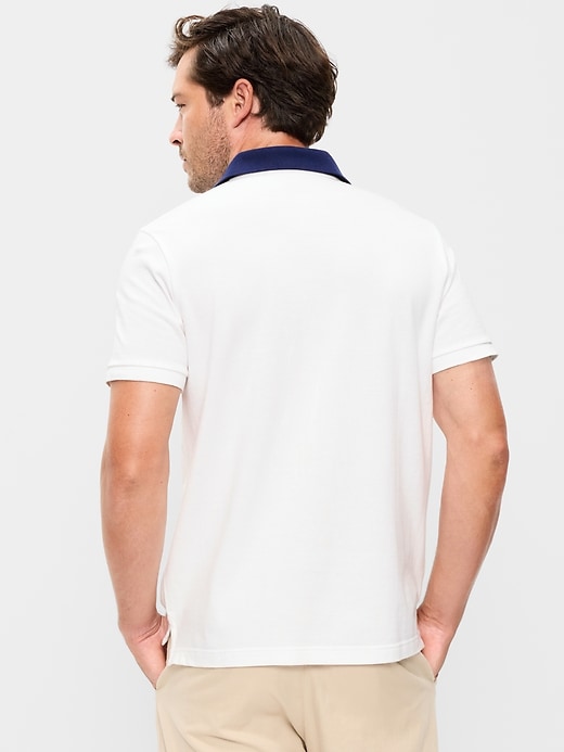 Image number 2 showing, Classic Fit Pique Graphic Polo