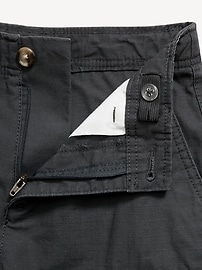 Image number 5 showing, Knee Length Baggy Ripstop Cargo Shorts for Boys