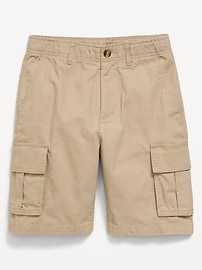 Image number 4 showing, Knee Length Baggy Ripstop Cargo Shorts for Boys