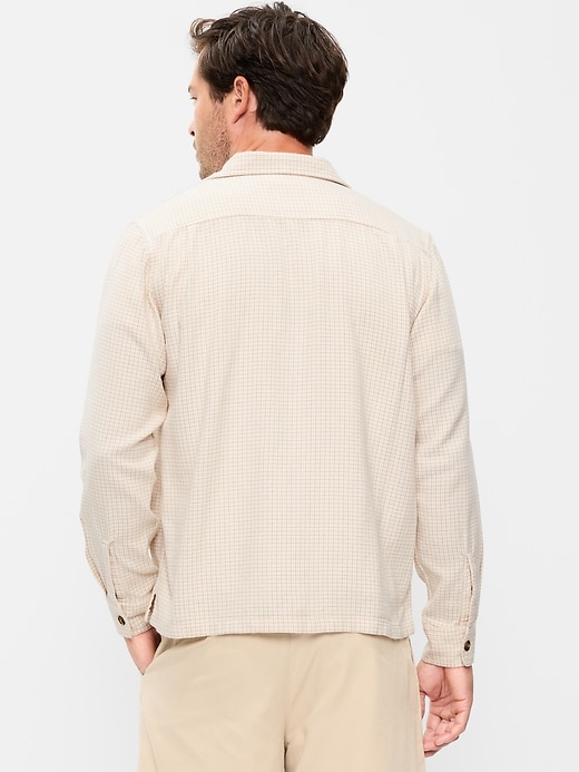 Image number 2 showing, Long-Sleeve Textured Camp Shirt