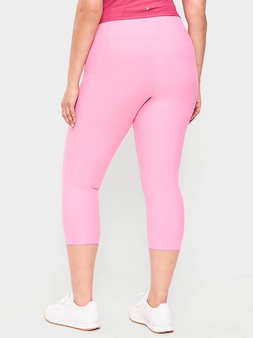 L'image numéro 5 présente Legging PowerSoft à taille haute longueur 3/4