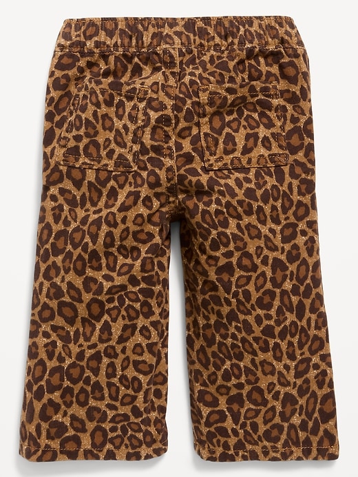 Image number 2 showing, Printed Wide-Leg Pants for Baby