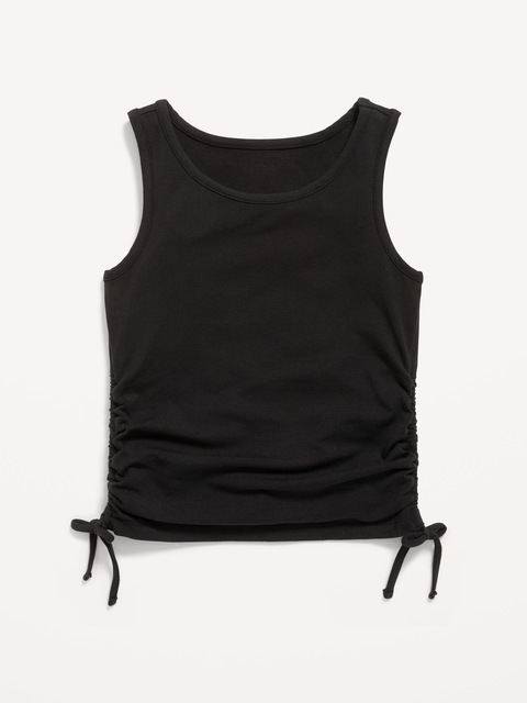Side-Ruched Tank Top for Girls