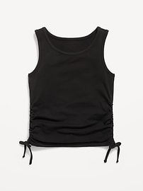 Image number 1 showing, Side-Ruched Tank Top for Girls