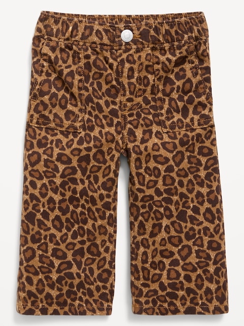 PANTALON À JAMBE LARGE À MOTIF POUR BÉBÉ
