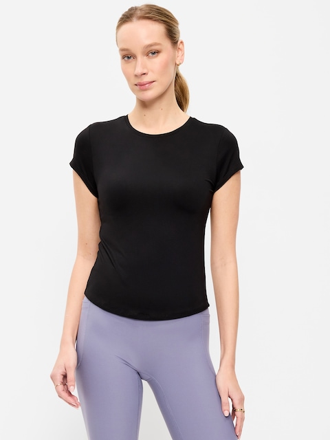StudioSmooth Short-Sleeve Base Layer Top