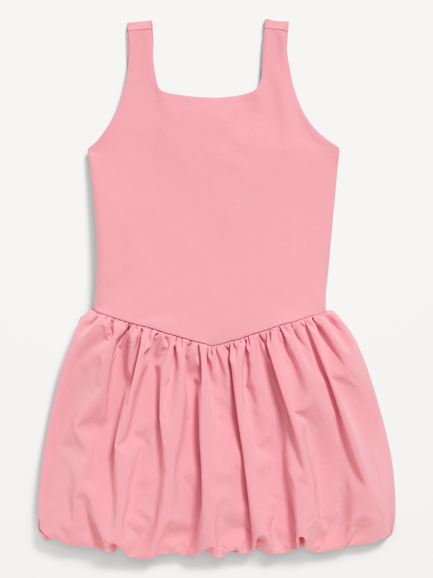 PowerSoft Sleeveless Bubble Athletic Dress for Girls