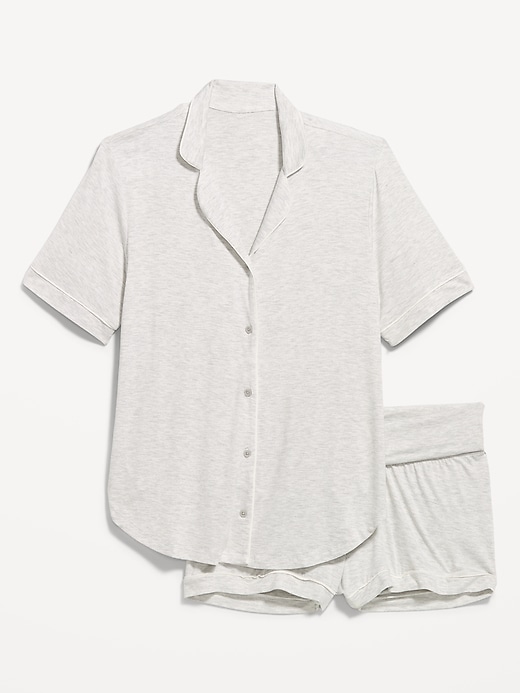 Image number 1 showing, Maternity Classic Pajama Short Set