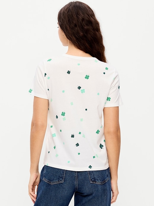 Image number 2 showing, EveryWear Crew-Neck Printed T-Shirt