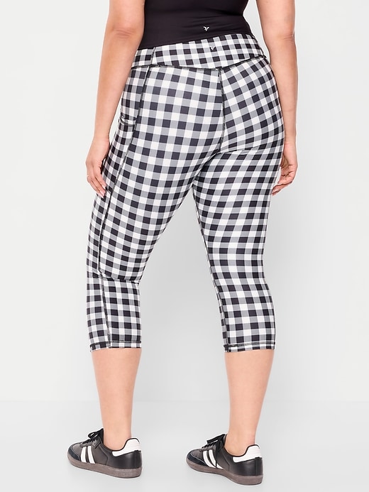 Image number 5 showing, High-Waisted PowerSoft Crop Pocket Leggings