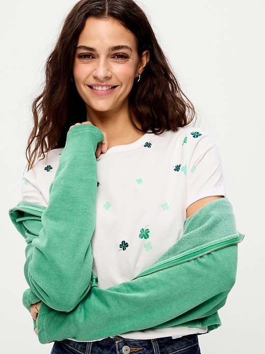 Image number 3 showing, EveryWear Crew-Neck Printed T-Shirt