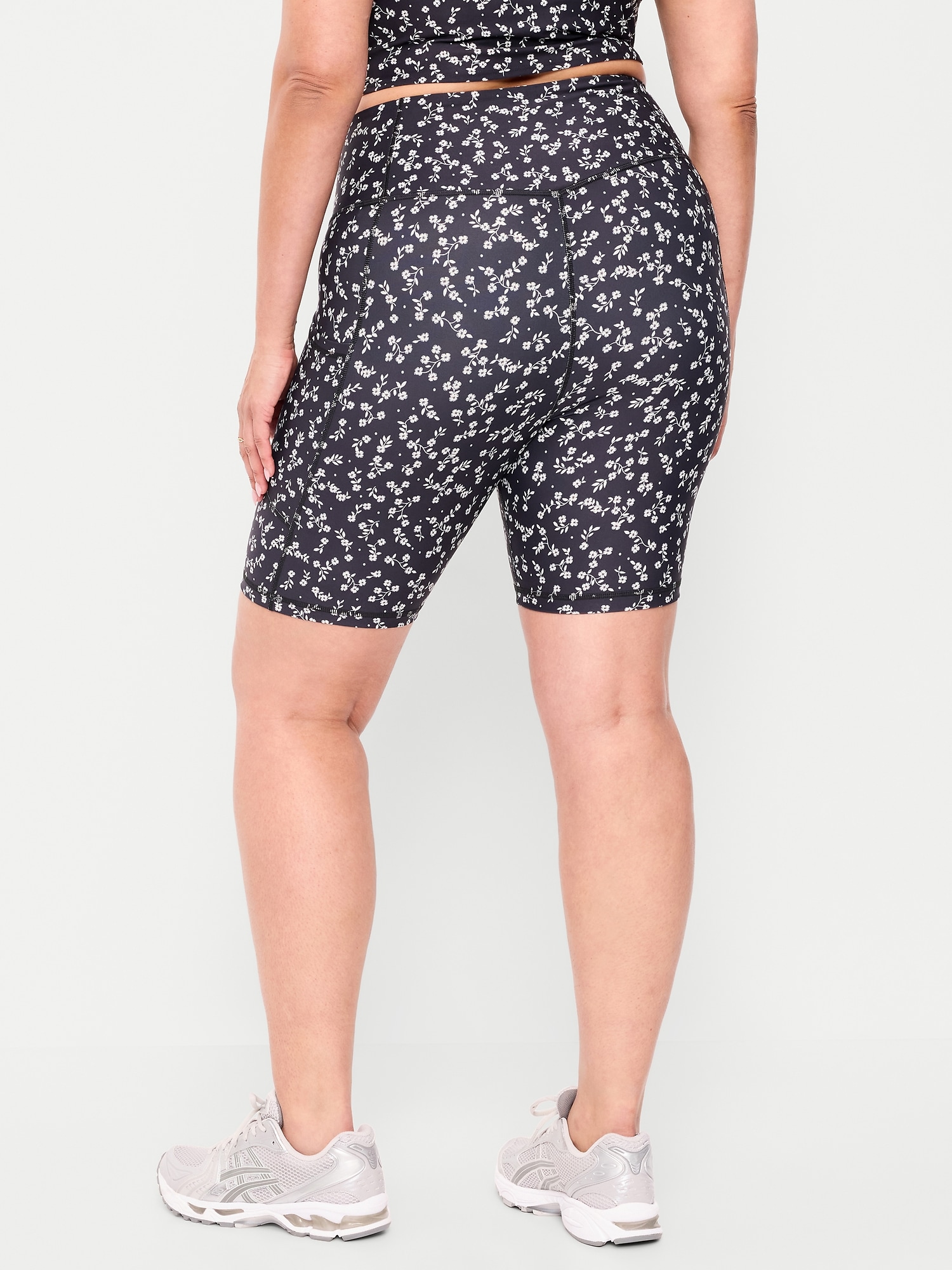 High-Waisted PowerSoft Biker Shorts - 8-inch inseam