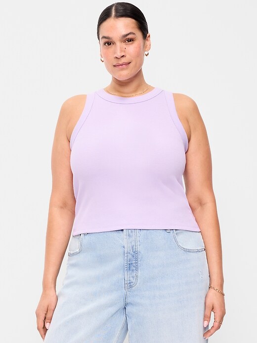 Image number 7 showing, Snug Crop Tank Top