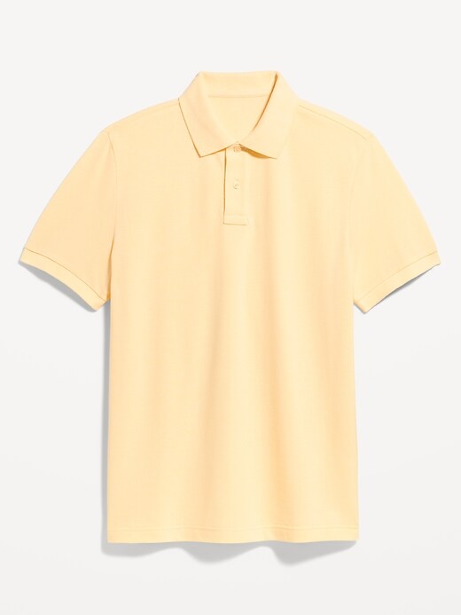 L'image numéro 2 présente Polo en piqué à coupe classique
