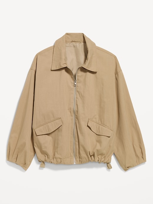 Image number 7 showing, Full-Zip Harrington Jacket
