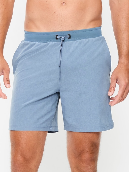 Image number 1 showing, Hybrid Swim Shorts -- 7-inch inseam