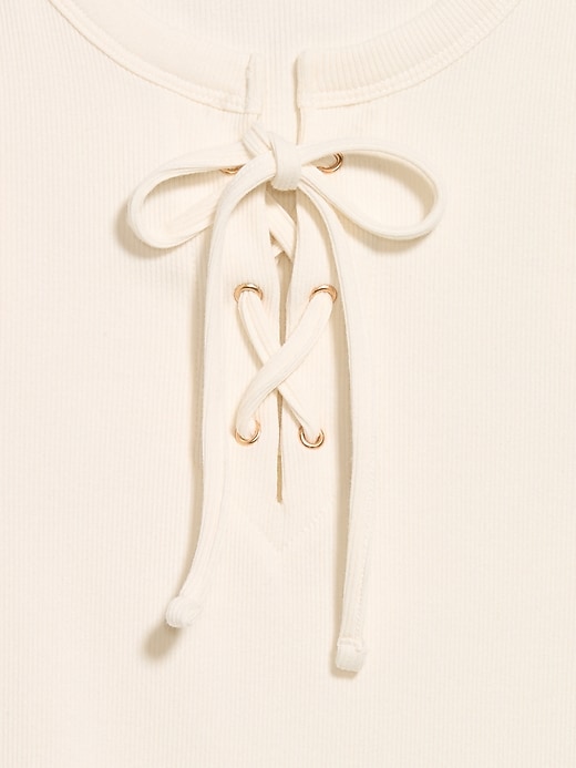 Image number 4 showing, Lace-Up Tank Top