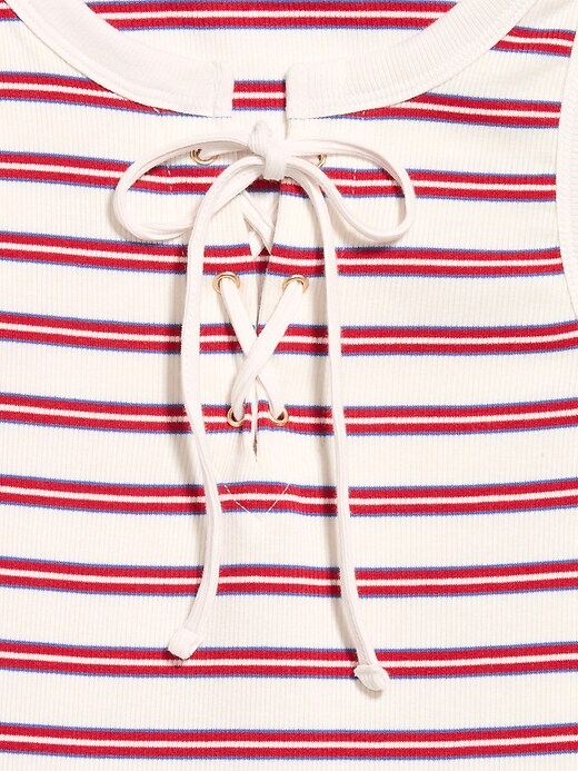 Image number 4 showing, Lace-Up Tank Top