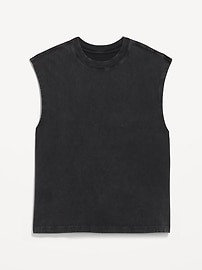Image number 1 showing, Heavyweight Cropped Boxy Muscle Tank