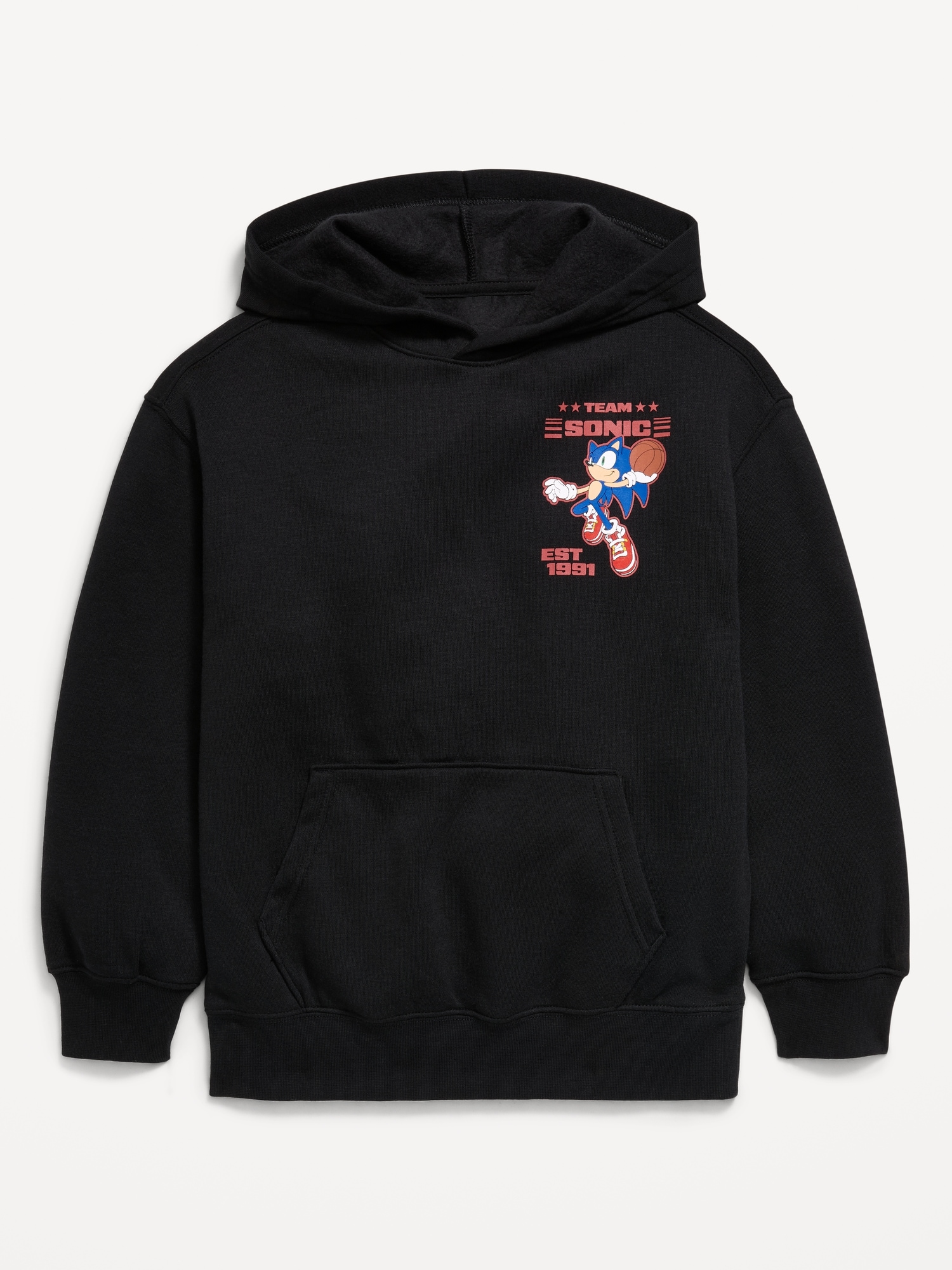 Sonic The Hedgehog™ Oversized Gender-Neutral Pullover Hoodie for Kids