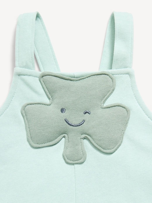 L'image numéro 4 présente Combinaison sans manches en jersey bouclette pour bébé