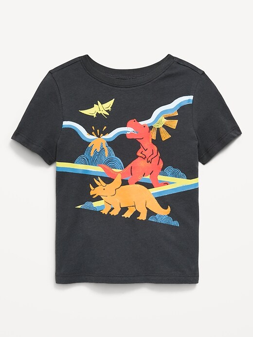 Image number 1 showing, Short-Sleeve Unisex Graphic T-Shirt for Toddler