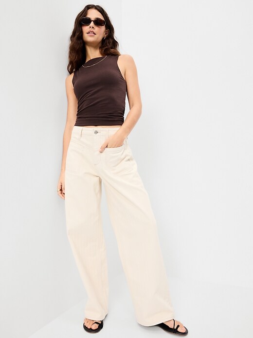 Image number 3 showing, Hug Double-Layer Boat-Neck Top