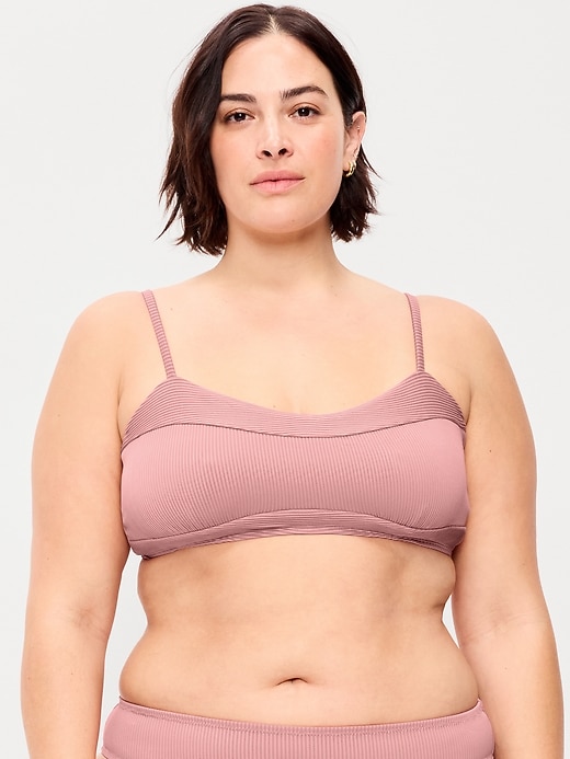 Image number 7 showing, Ribbed Bra Bikini Swim Top