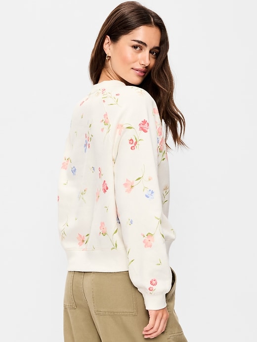 Image number 2 showing, Vintage Crew-Neck Logo-Graphic Sweatshirt