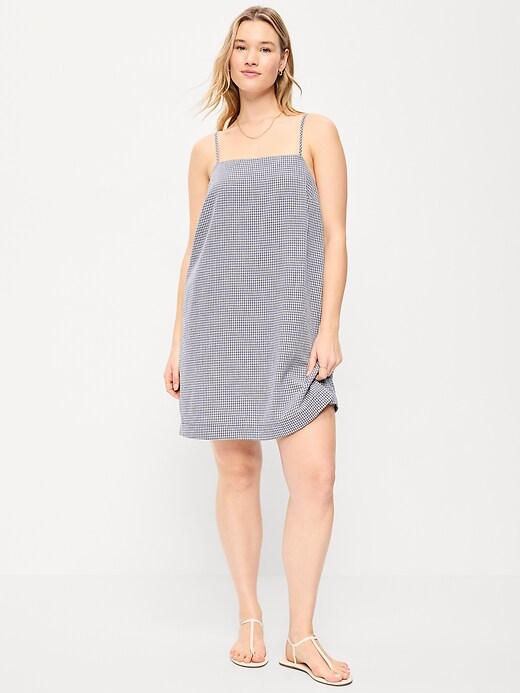 Image number 7 showing, Strappy Mini Shift Dress